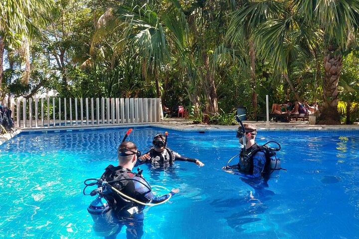 2 Dagen Klas : SDI Open Water Diver brevet in Cancun