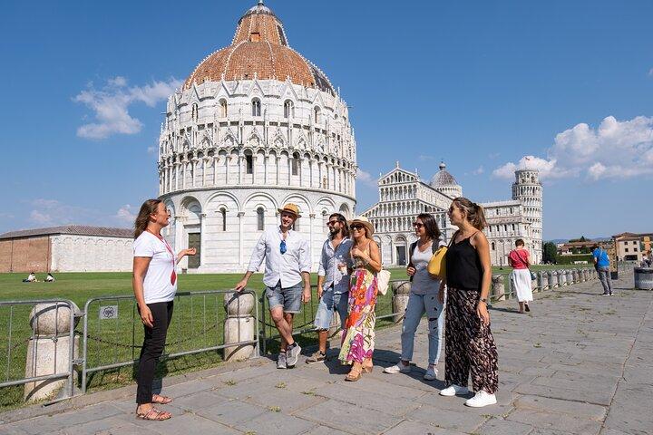 Pisa Sights and Bites Tour com degustações de comida para pequenos grupos ou particulares
