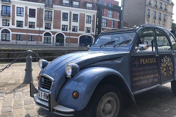 Visite privée de Lille en 2CV décapotable avec halte champagne