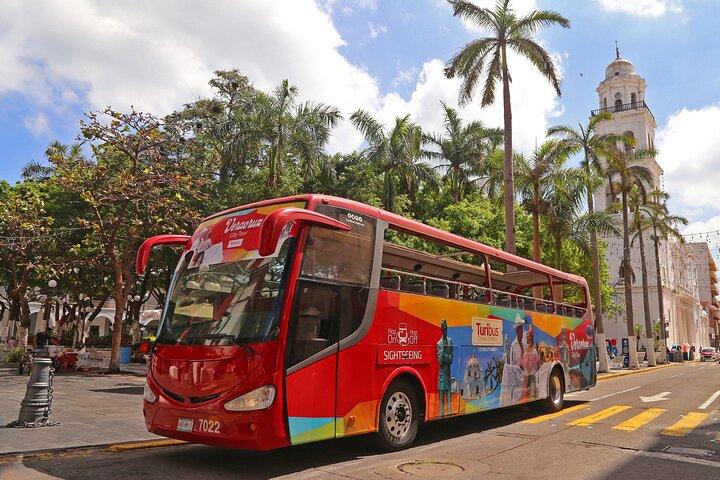 Passeio panorâmico de ônibus pela cidade de Veracruz