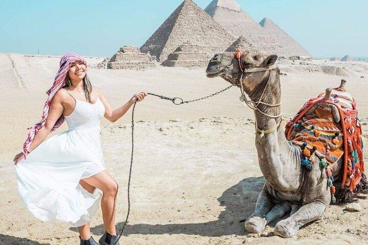 Dagstur ved pyramiderne i Giza, saqqara, memphis city og Dahshur-pyramiderne