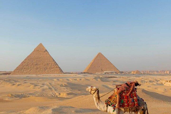 Dagstur ved pyramiderne i Giza, saqqara, memphis city og Dahshur-pyramiderne
