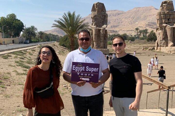 Private Half Day West Bank Tour naar Valley of the Kings Hatshepsut en Memnon