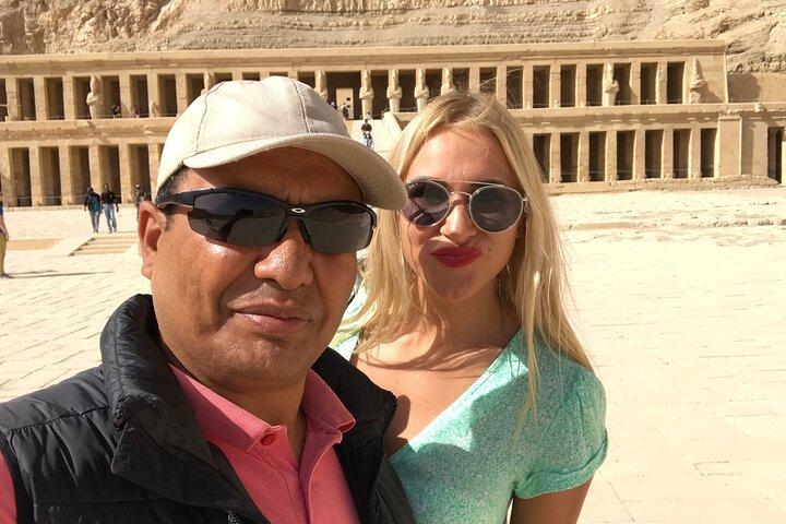 Private Half Day West Bank Tour naar Valley of the Kings Hatshepsut en Memnon