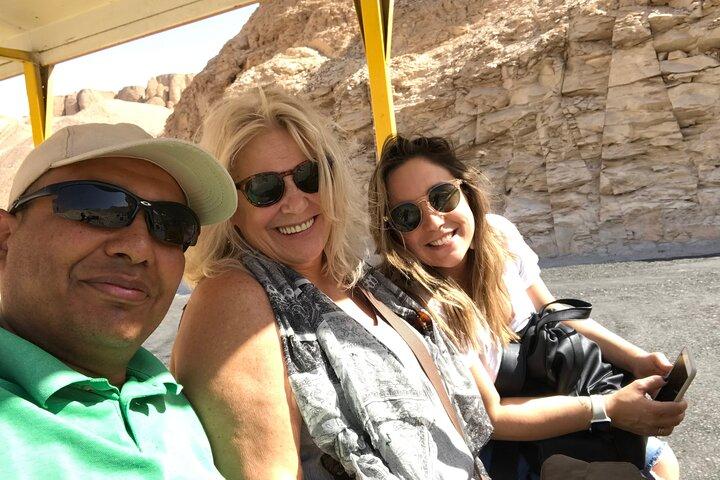 Private Half Day West Bank Tour naar Valley of the Kings Hatshepsut en Memnon