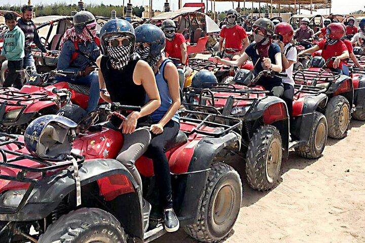 quad cykel 3 timer og kamel ridning i hurghada