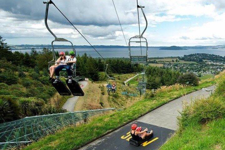 Visite privée - Excursion d'une journée Rotorua Adventures au départ d'Auckland