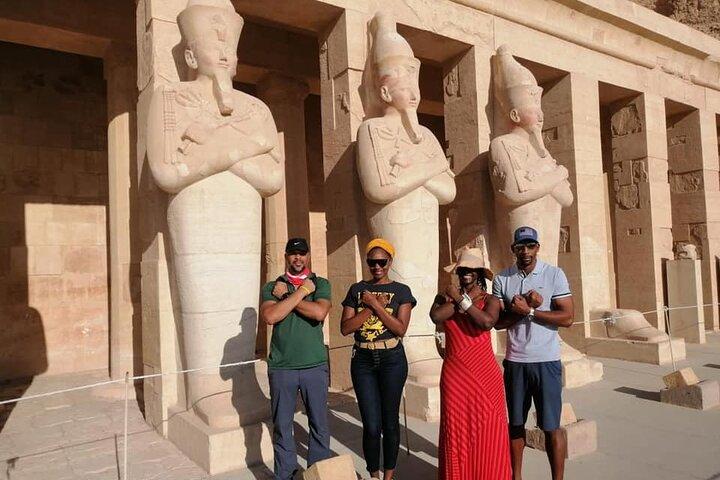 Black kings & Queens turné West Bank Tour, Valley Kings Queen Hatshepsut Temple
