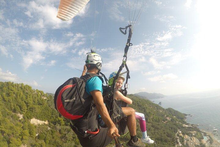 Paragliding Tandemflug in Korfu