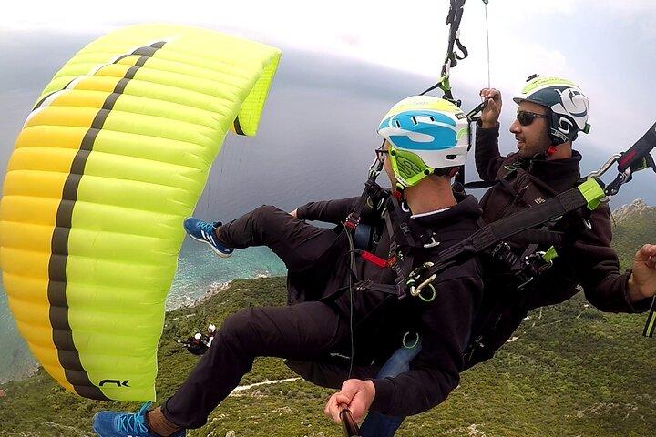 Paragliding Tandemflug in Korfu