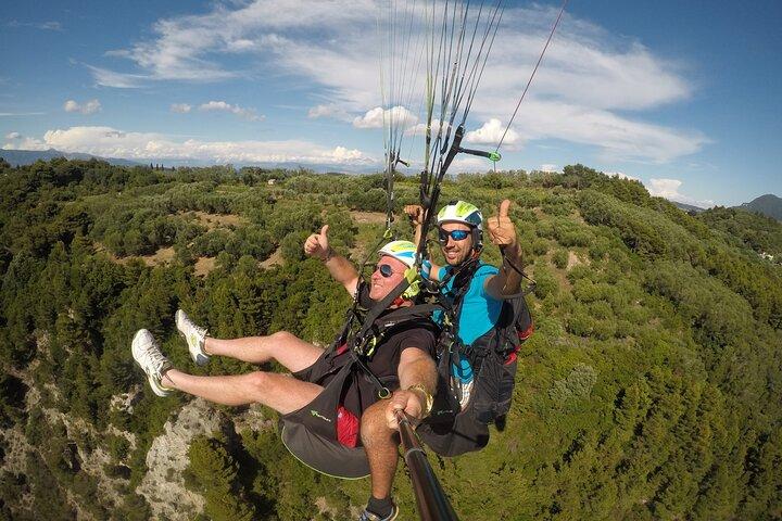 Paragliding Tandemflug in Korfu