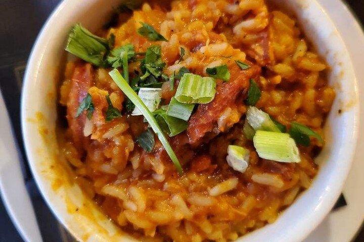 New Orleans Food Walking Tour i de franska kvarteren med alternativ för små grupper
