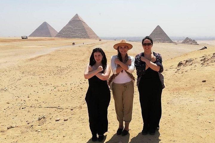 Pyramiderna i Giza och Sfinxen