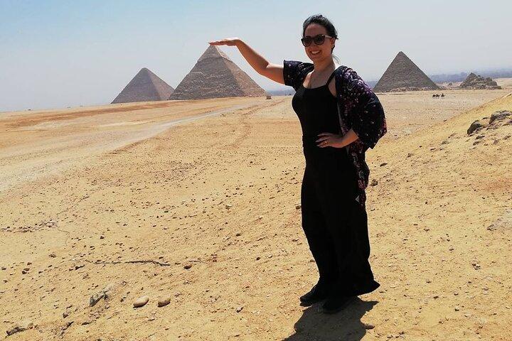 Pyramiderna i Giza och Sfinxen