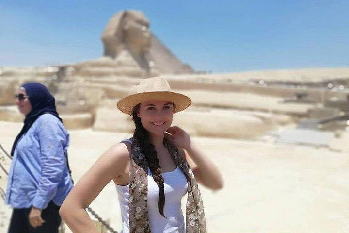 Pyramiderna i Giza och Sfinxen