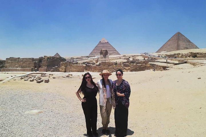 Pyramiderna i Giza och Sfinxen