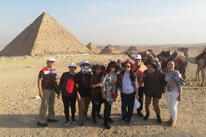 Pyramiderna i Giza och Sfinxen