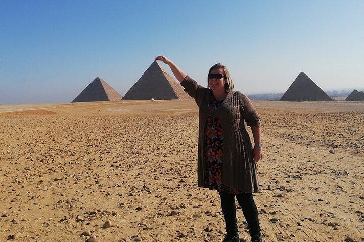 Pyramiderna i Giza och Sfinxen