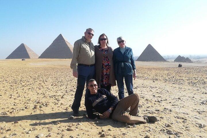 Pyramiderna i Giza och Sfinxen