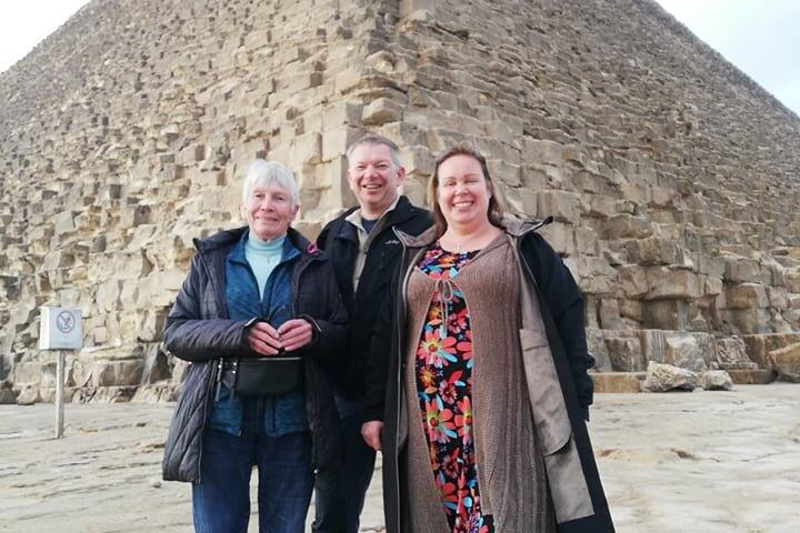 Pyramiderna i Giza och Sfinxen
