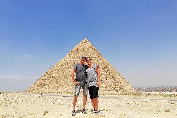 Pyramiderna i Giza och Sfinxen