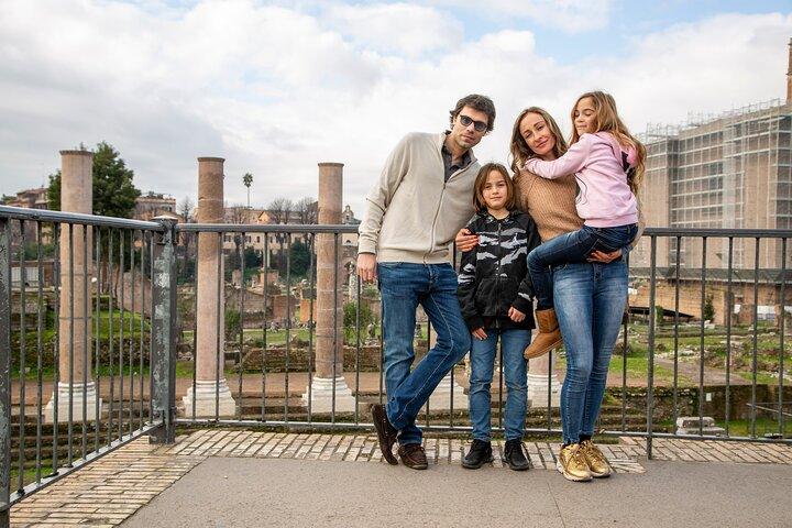 Kinderrondleiding door het Colosseum en de Romeinse fora