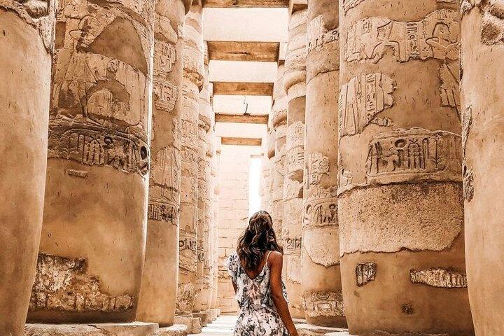 Spectacle son et lumière de Karnak à Louxor