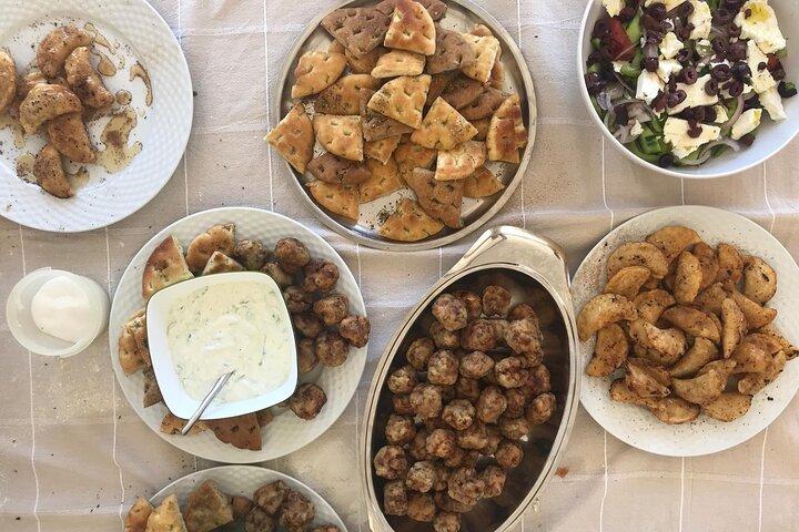 Mykonos matlagningskurs med lokala specialiteter