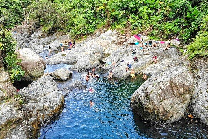 Tour en trio : El Yunque, la plage de Luquillo et le kayak nocturne de Bio Bay