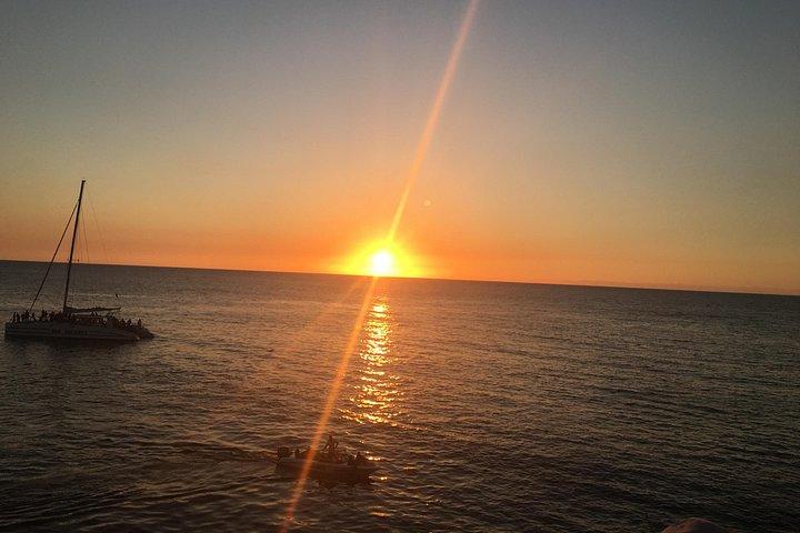 Negril Seven Miles Beach, snorkling, bådtur, Ricks Cafe Combo