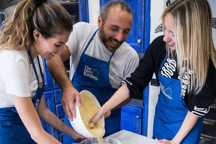 カプリでの家庭料理教室とワインペアリング