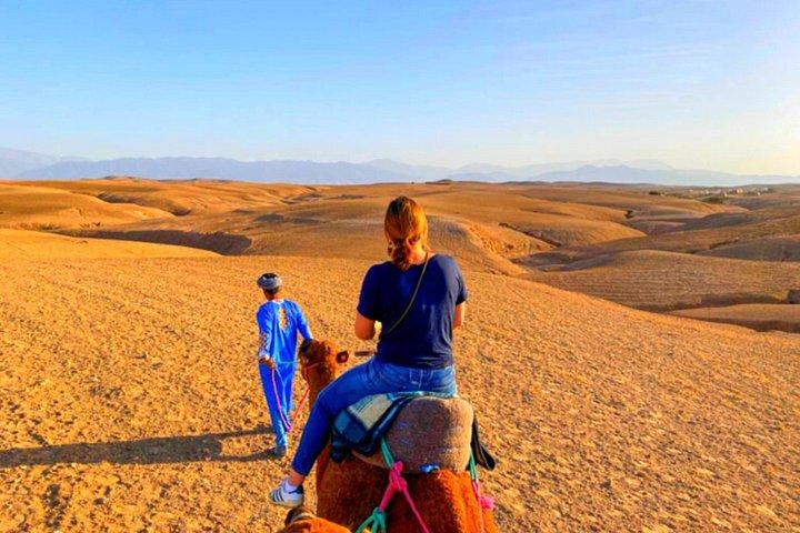 Marrakech: Atlasbergen och byarna, Vattenfall, Kamelritt