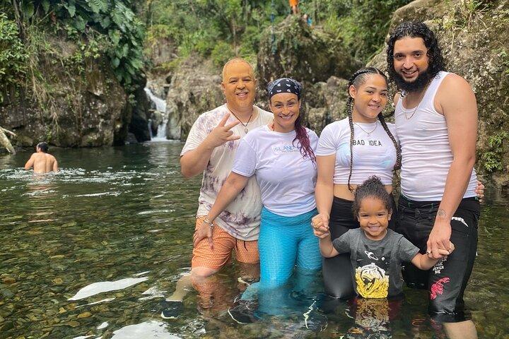 Tour privado de día completo a las cataratas de Tinajas en El Yunque