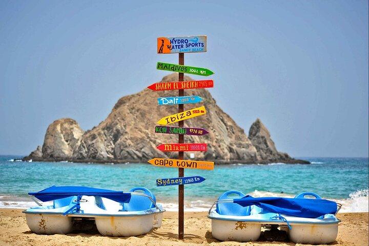 Schnorchel- und Wassersportaktivitäten auf Fujairah Snoopy Island
