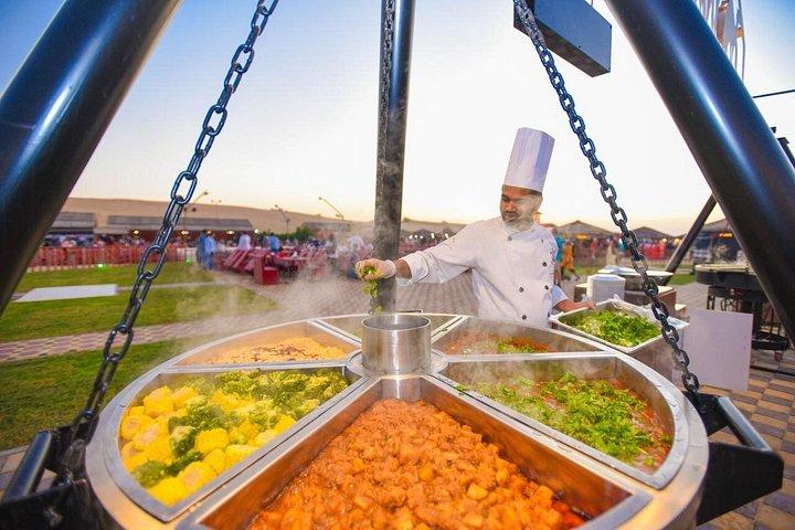 ドバイプレミアムデザートサファリBBQディナー＆VIPキャンプ体験付