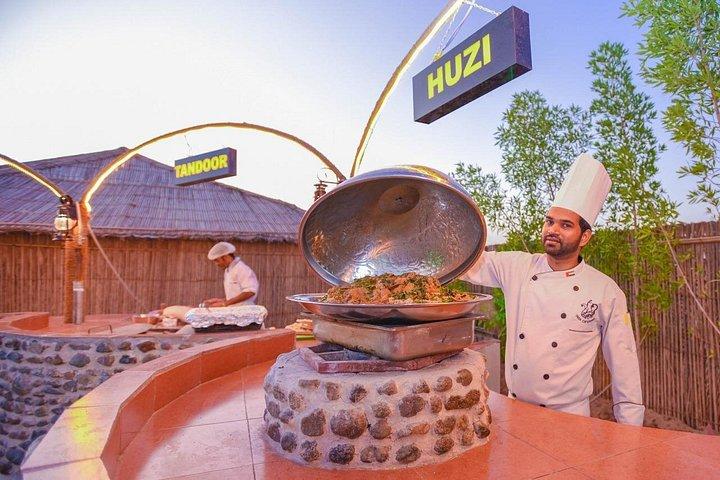 ドバイプレミアムデザートサファリBBQディナー＆VIPキャンプ体験付