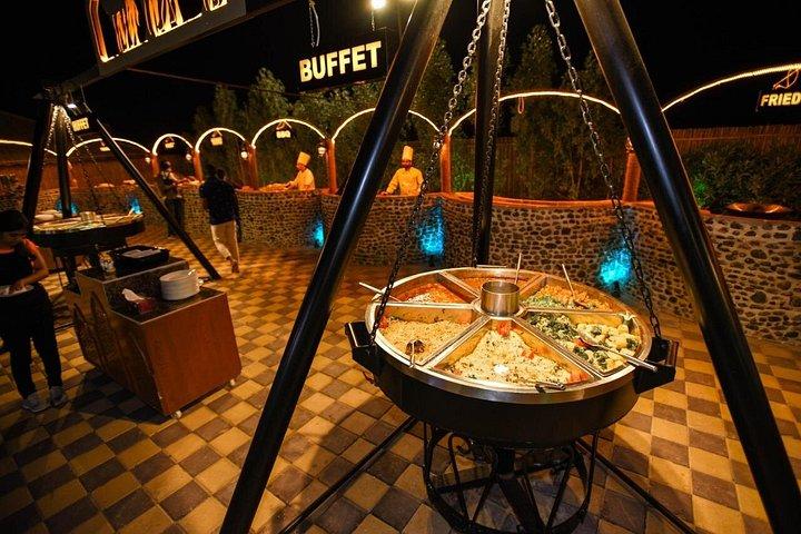 ドバイプレミアムデザートサファリBBQディナー＆VIPキャンプ体験付
