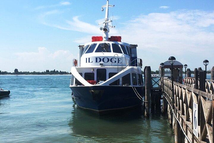Bilhete de barco de ida e volta de Punta Sabbioni para Veneza