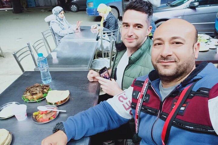 Excursão gastronômica privada no Cairo e chá egípcio