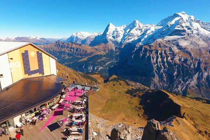 Tour per piccoli gruppi a Schilthorn e Interlaken da Zurigo (KTZ362)