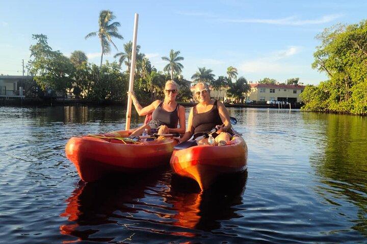 Tour tropicale in kayak e avventura sull'isola di Fort Lauderdale