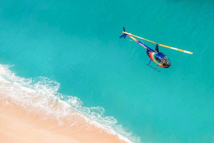 Stad aan zee - helikoptervlucht van 20 minuten - deuren uit of aan