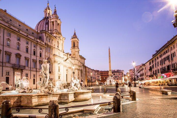 Enchanting Rome at Night Private Walking Tour
