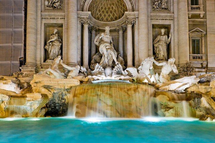 Enchanting Rome at Night Private Walking Tour