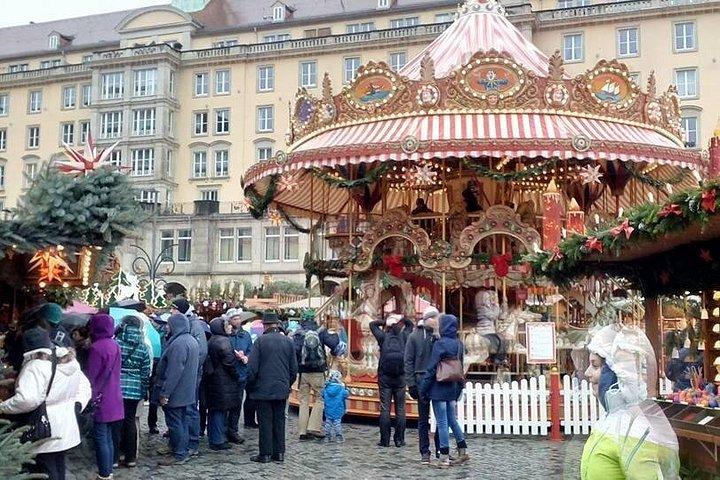 マイセンとドレスデンのクリスマスマーケットプラハからの1日のプライベートツアー