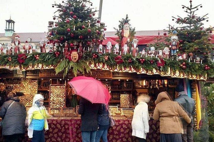 マイセンとドレスデンのクリスマスマーケットプラハからの1日のプライベートツアー