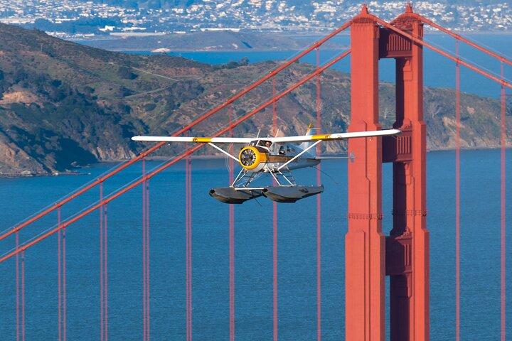 Vol en hydravion au-dessus de la baie de San Francisco