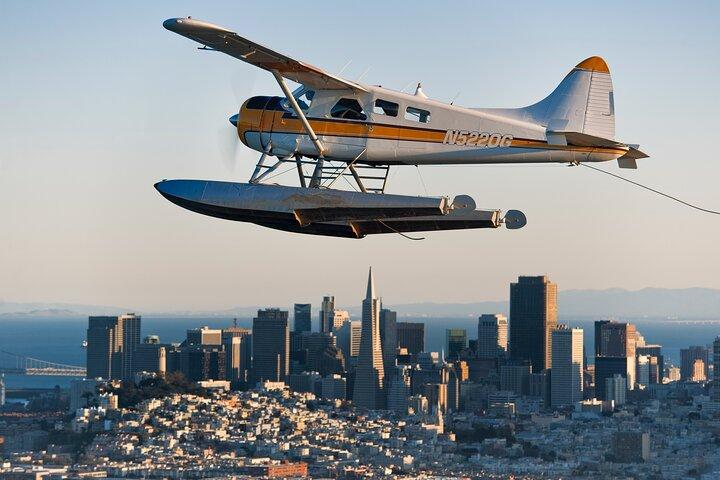Vol en hydravion au-dessus de la baie de San Francisco