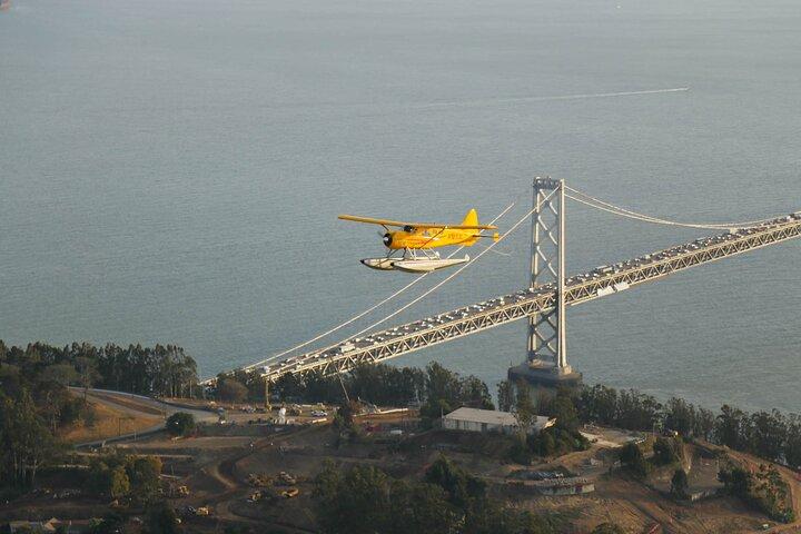 Vol en hydravion au-dessus de la baie de San Francisco