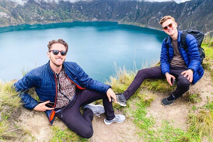 Quilotoa Lagune Ganztagestour ab Quito mit Eintrittsgeldern täglich